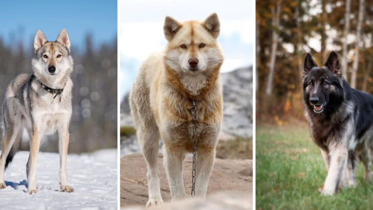 18 Ferocious Looking Dogs Who Look Like Wild Wolves But Are Sweet Lovable Pets