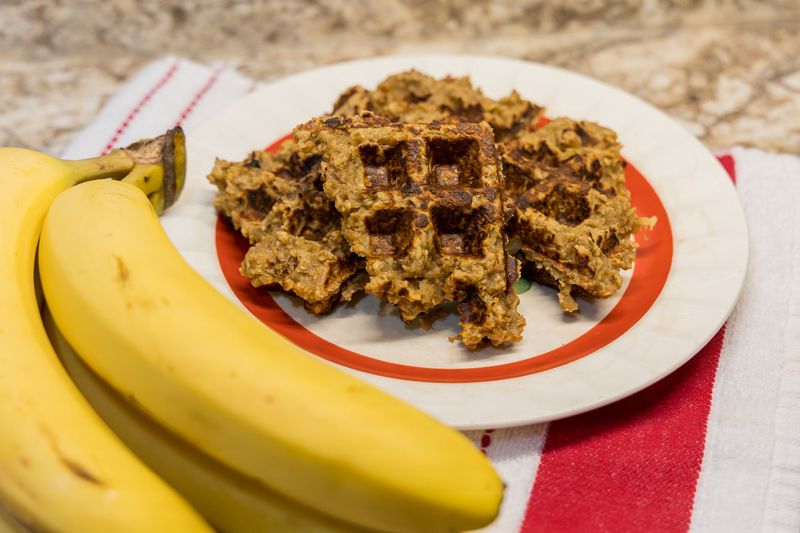 Banana and Oat Wafers