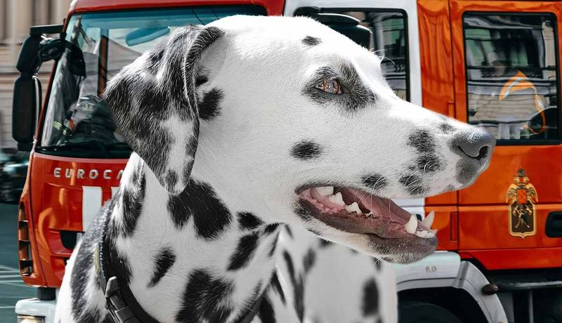 Dalmatian Alerts Family to Fire