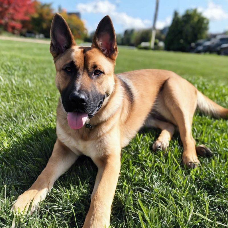 German Shepherd and Pit Bull Mix (Shepherd Pit)