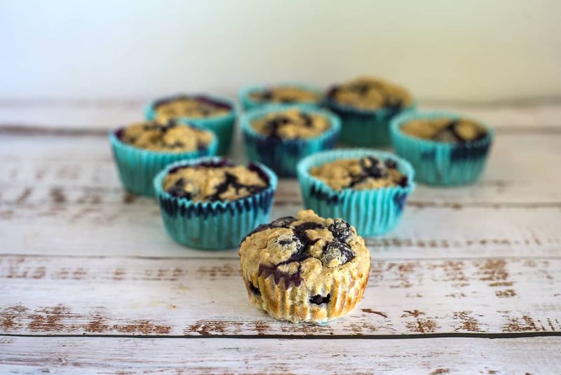 Pumpkin and Blueberry Muffins