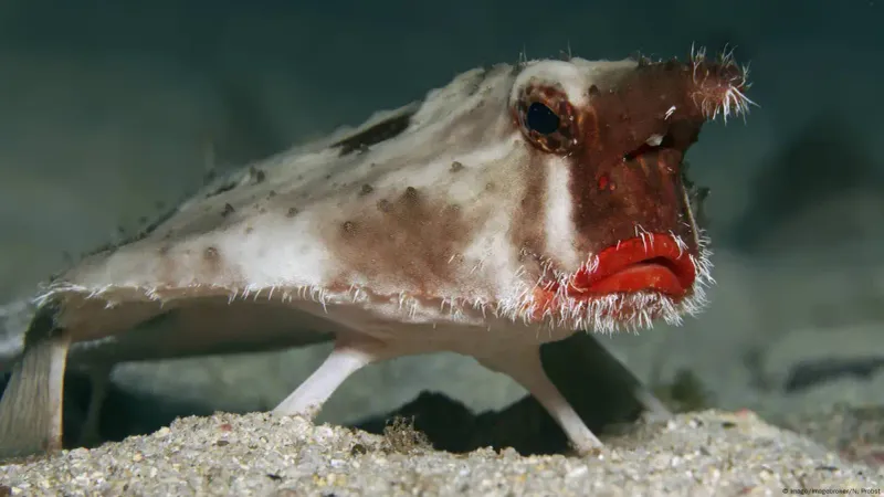 Red-Lipped Batfish