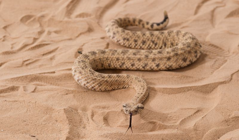 Sidewinder Snake’s Locomotion