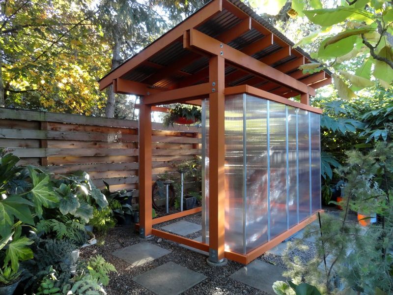 Sunlit Garden Pavilion