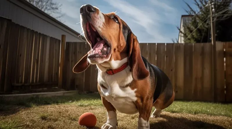 Basset's Unique Bark