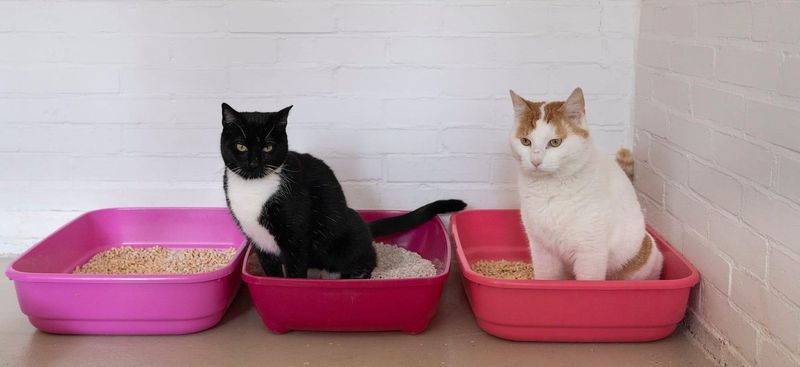 Cats Can Share Litter Boxes