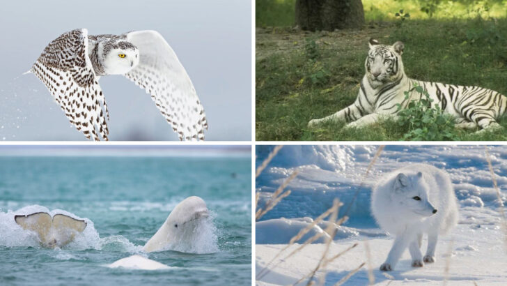 20 Stunning White Animals That Seem Too Perfect to Be Real