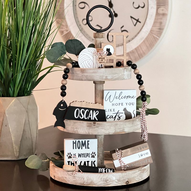 Cat-Themed Decor Everywhere