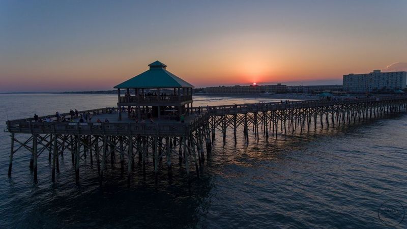 Folly Beach Pier, South Carolina