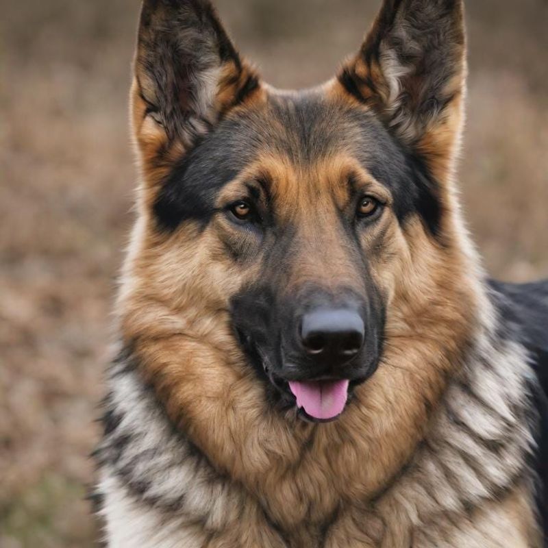 German Shepherd-Wolf Mix