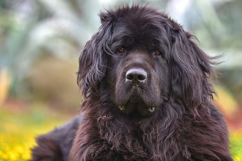 Newfoundland with Soulful Eyes