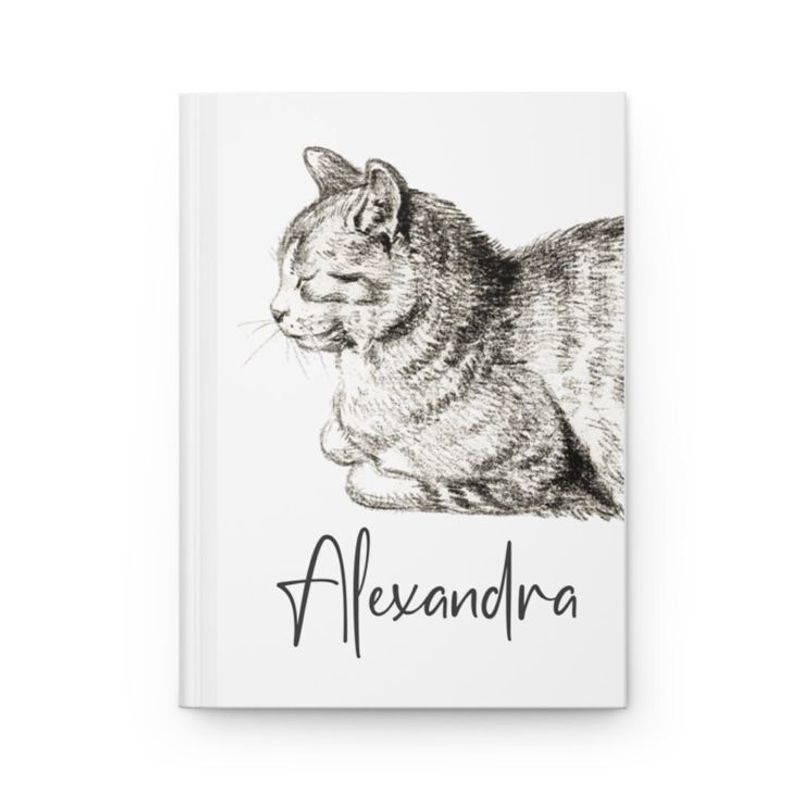 Personalized Cat Journals