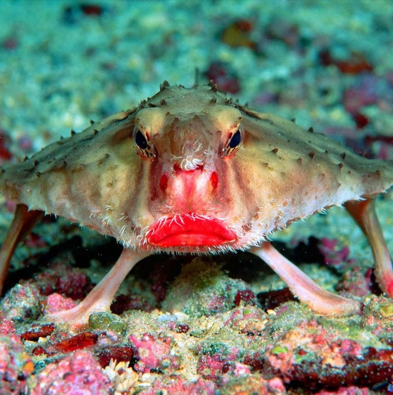 Red-Lipped Batfish