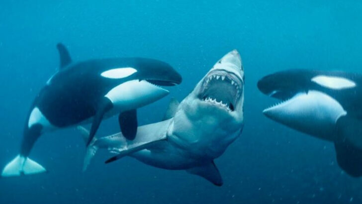 The One Ocean Predator That Routinely Hunts Great Whites (and How It Does It)