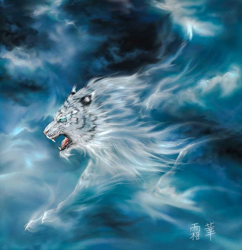 White Tigers in Mythology