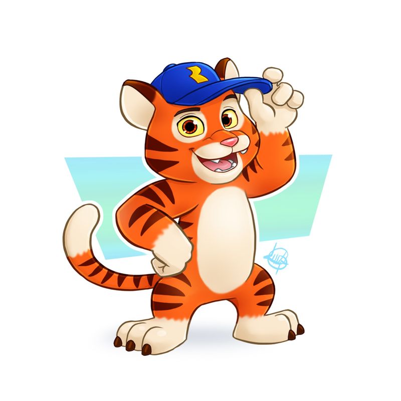 Timber the Tiger from Diddy Kong Racing