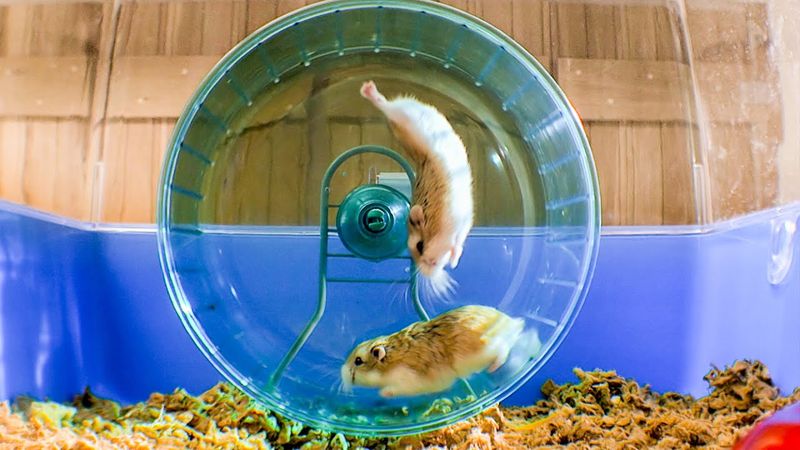 Hamster Wheel Running