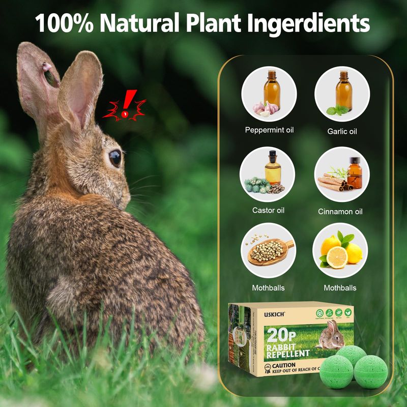 Use Rabbit Repellents
