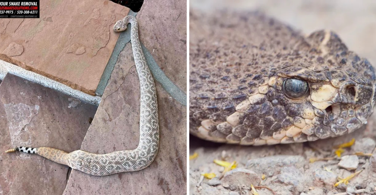 Nature Glitched 1inaMillion Rattlesnake Stuns Experts with Leopard