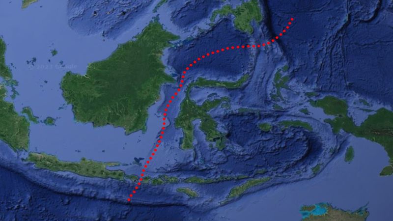 Location of the Wallace Line