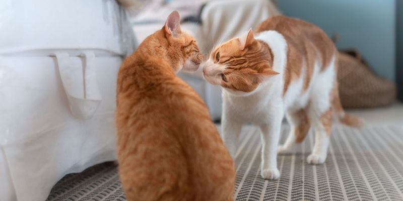 Scent Communication Among Cats