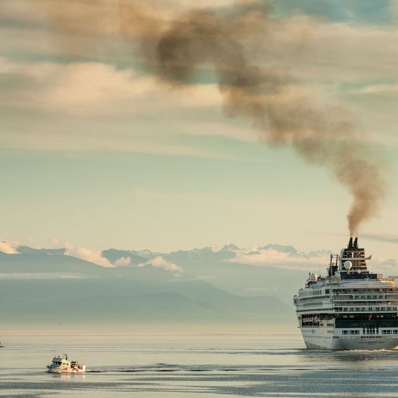 Air Pollution Over the Seas