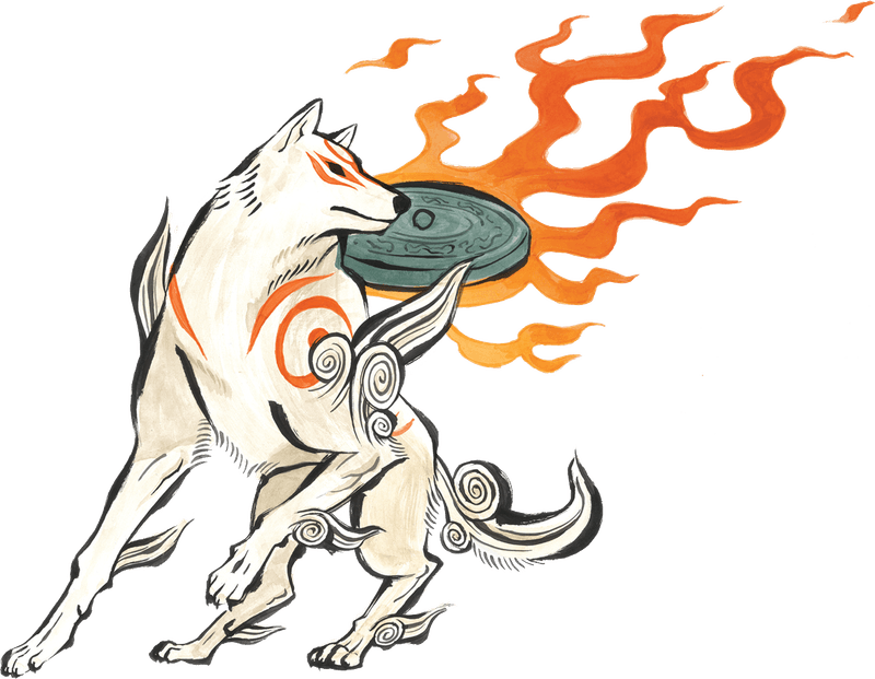 Amaterasu from Okami