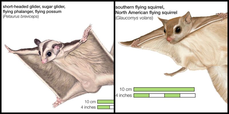 Sugar Gliders and Flying Squirrels