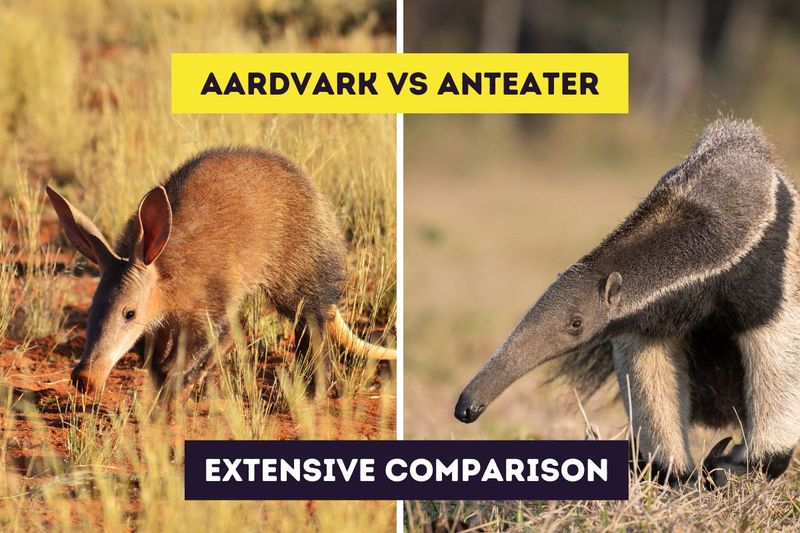 Anteaters and Aardvarks