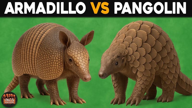 Armadillos and Pangolins