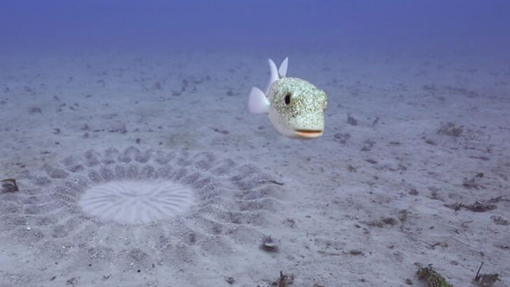 Pufferfish Sand Circles: The Most Artistic Mating Ritual in Nature