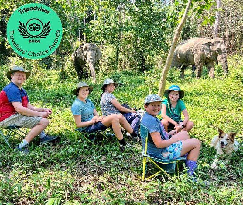 Boon Lott’s Elephant Sanctuary (BLES) – Sukhothai, Thailand