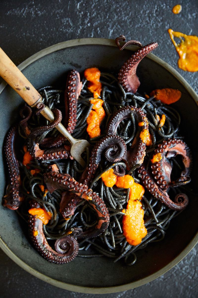 Octopus Ink as a Cooking Ingredient